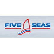 Логотип компании Пять морей (Five Seas), ЧП (Севастополь)