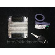 ЭБУ ECU блок управления двигателем DXMH 12242030 для Опель Зафира , Опель Астра GZ16XE 1.6л бензин фото