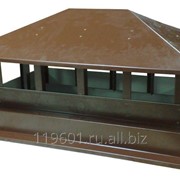 Дымник флюгрка на трубу дымохода 640х480 мм фото