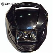 Маска с фарой RECT, H4 12V 60/55W фото