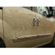 Молдинги дверей Fiat Doblo 2 10- 4шт нерж фото