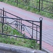 Ограждение газонное фото