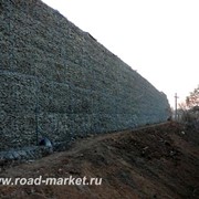 Габионы 4x1x0.5 цинк фото