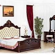 Спальня Меланж (темный орех) (Арида Мебель) фото