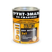 Гладкие грунт-эмали по ржавчине 3 в 1 DALI 2 литра фото