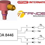 Датчик давления Hydac HDA8446-A0400-000 фото