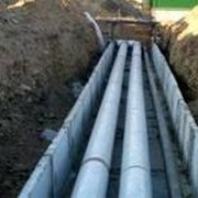 Работы по устройству наружных инженерных сетей и коммуникаций фото