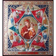 Писаная Икона Неопалимая Купина Код товара: Оир-10 фото