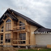 Строим дома, бани, гостиницы из клееного бруса фото