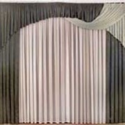 Комплект штор для гостиной. Модель 2597-03 фото