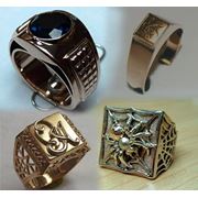 Кольца мужские печатки эксклюзивные фото