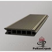 Террасная доска Террадек Эко/Terradeck Eco, Серый фото