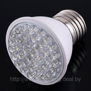 Светодиодная лампа E27 3W 38 LED энергосберегающая. фото