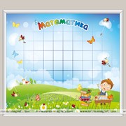 Магнитная доска Математика, артикул 1019 фото