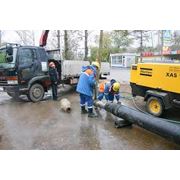 Строительство водопроводных и канализационных сетей фото