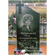 Памятники из гранита Образец формы 22А выполнен в размере 100/50/8 фото