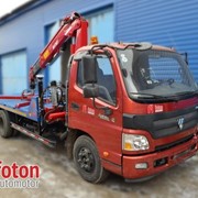 Эвакуатор Foton 1061 5т. с КМУ фото