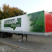 Изготовление тентов для прицепов, полуприцепов, фур фото