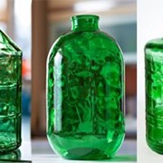 Бутылка стеклянная фото