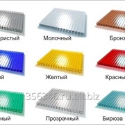 Сотовый поликарбонат 4 мм. Прозрачный фото