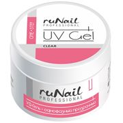 Однофазный УФ-гель (прозрачный) “ruNail“ 56 г фото