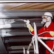 Огнезащитная обработка металлических конструкций фото