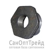 Переходник для чугунного радиатора 1-1/4“х3/4“ НР/ВР правый D фото