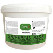 DECORIT BASE Универсальная акриловая грунтовка фото