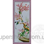 Набор для вышивки картины Птицы на сакуре 91х40см 373-37010682 фото