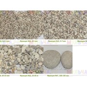 Галька светлая (фракция №6, 50-100 мм), мешок ~50 кг фото
