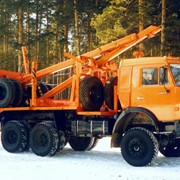 Лесовозная техника КамАз фото