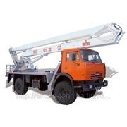 Автогидроподъемник ПСС-121.22(АГП-22.04) на шасси КАМАЗ-4326 фото