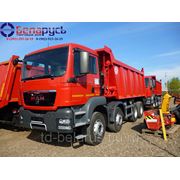 Самосвал man tgs 41 390 8x4 bb-ww m грузоподъемностью 25 тонн фото