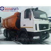 самосвал маз трехосный маз-6501W6-420-000 грузоподъемностью 21500 с U-образной платформой фото