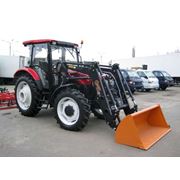 Погрузчик фронтальный на базе трактора ЛМЗ-804/-704 фото
