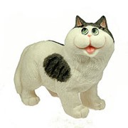 Фигурка декоративная “Кошка“ 9*17*16см. 20633 фото