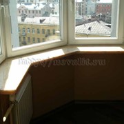 Подоконник из литьевого камня фото
