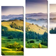 Картина модульная Греческий храм фото