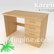 Стол письменный КАРЕЛИЯ с одной тумбой фото