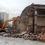 Демонтаж зданий фото