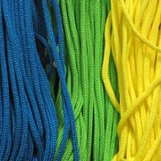 Шнур для изготовления шнурков для бейджей, для изготовления ручек к бумажным пакетам диаметром от 3 до 6 мм фото