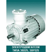 Электродвигатели трехфазные асинхронные взрывозащищенные с короткозамкнутым ротором типов ЗВ225 и ЗВР225 фото