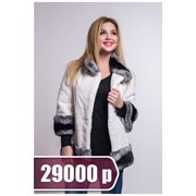 Шубка из меха рекс BLG 29089 фото