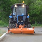 Щетка фронтальная совковая - ЩФС 2.0 с системой обеспыливания 500 л. фото