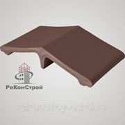Козырек на забор “Коричневый“ фото