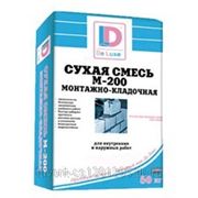 Монтажно-кладочная смесь М-200 50кг фото