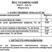 Йод реактив Ч фото