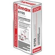 Смесь для выравнивания пола самонивелир быстротвердеющий (2...60 мм) ilmax 6705 gypsplan 20кг фото