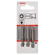 Набор Bosch из 3 бит 49 мм PZ2 Extra Hart (2.607.001.577) фото