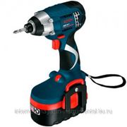 Гайковерт BOSCH аккумуляторный,18В,2х2.6Ач NiMh,3200ум,155Нм, шестигранник 1/4“,2.2кг,чемодан фото